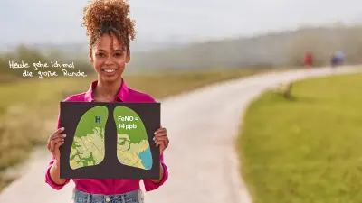 People affected with asthma